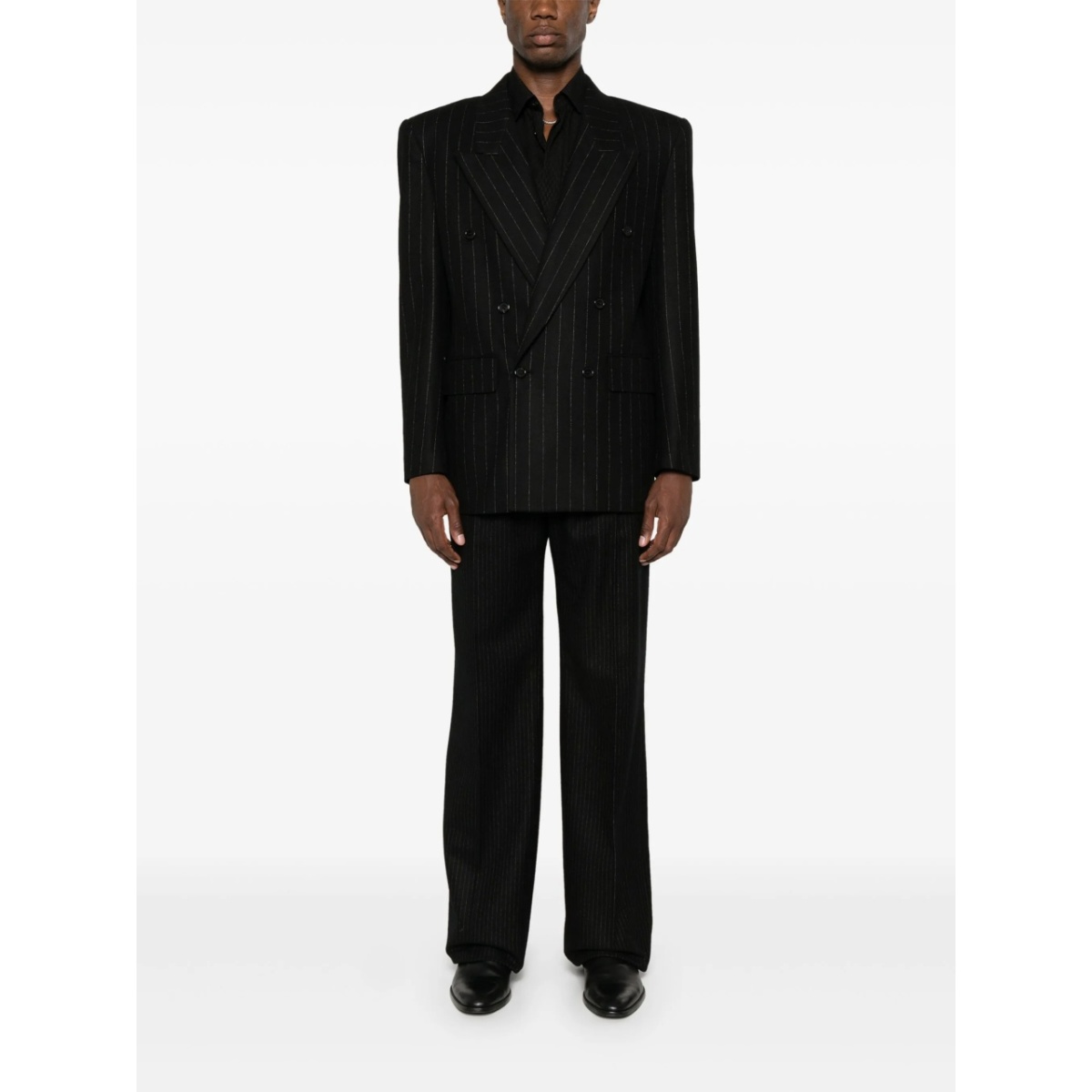 double-breasted wool blazer - Img 2
