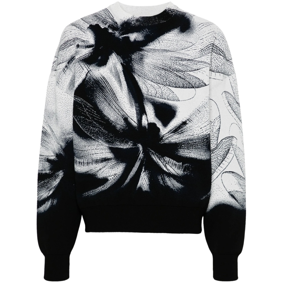 Dragonfly-print sweatshirt