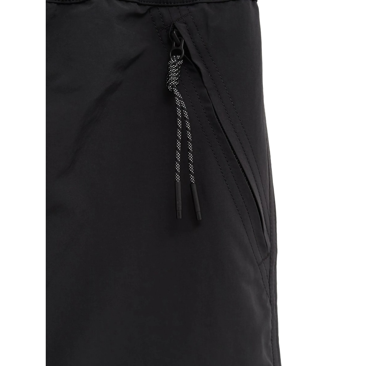 drawstring elasticated waistband shorts - Img 3
