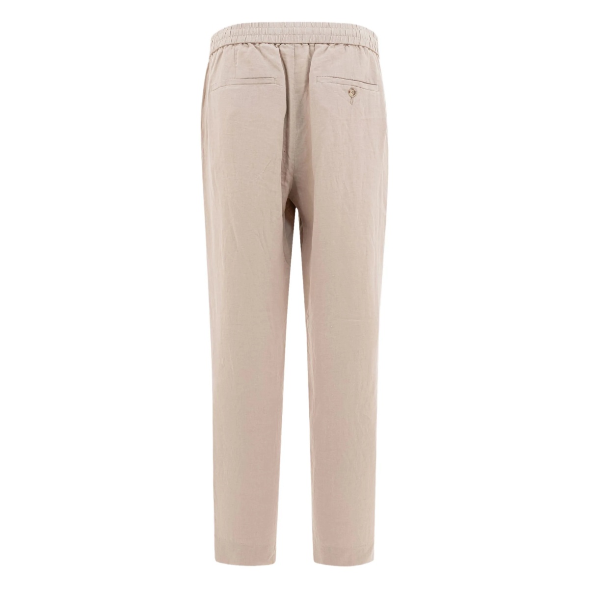 drawstring hemp trousers - Img 2