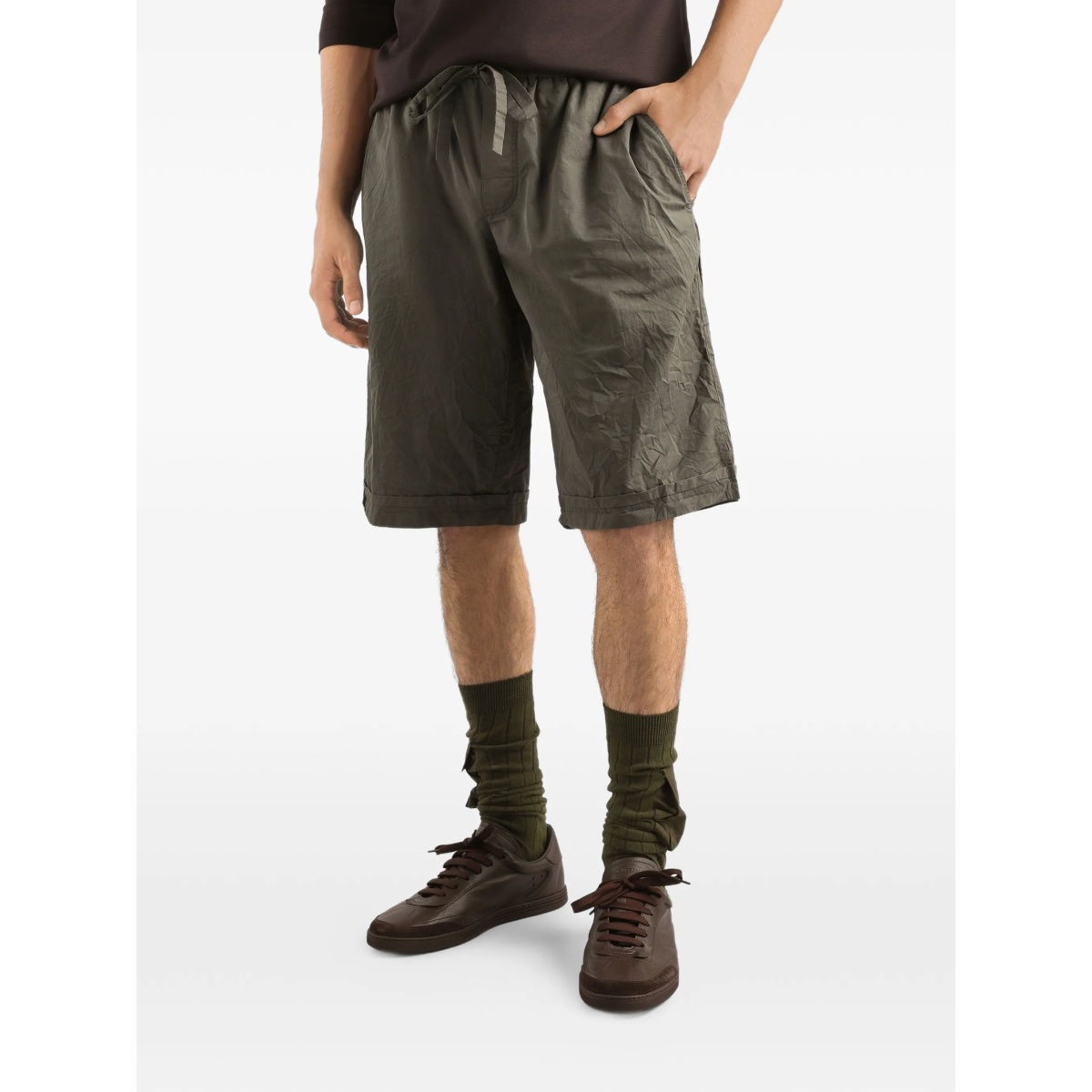 drawstring pocket shorts - Img 4