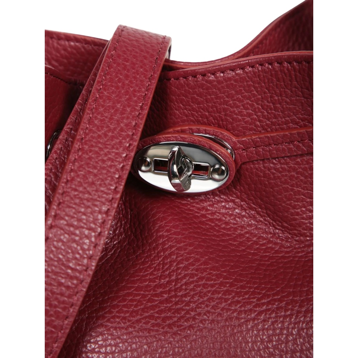 drawstring top handle shoulder bag - Img 3