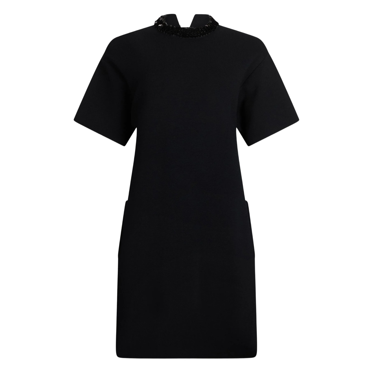 Dress with sequins