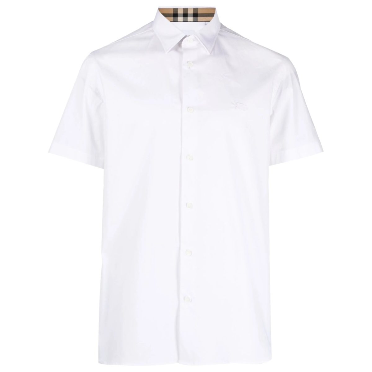 EKD-embroidered cotton shirt