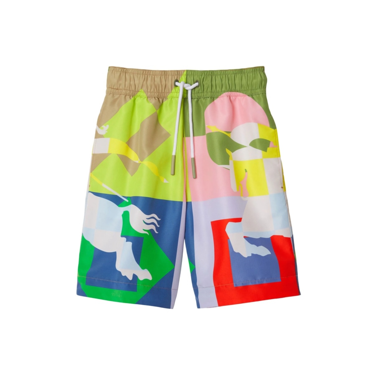EKD printed swim shorts