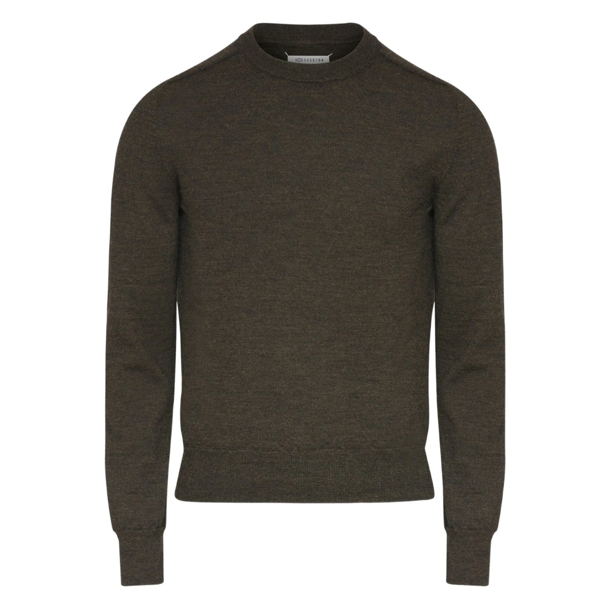 elbow-patch wool sweater