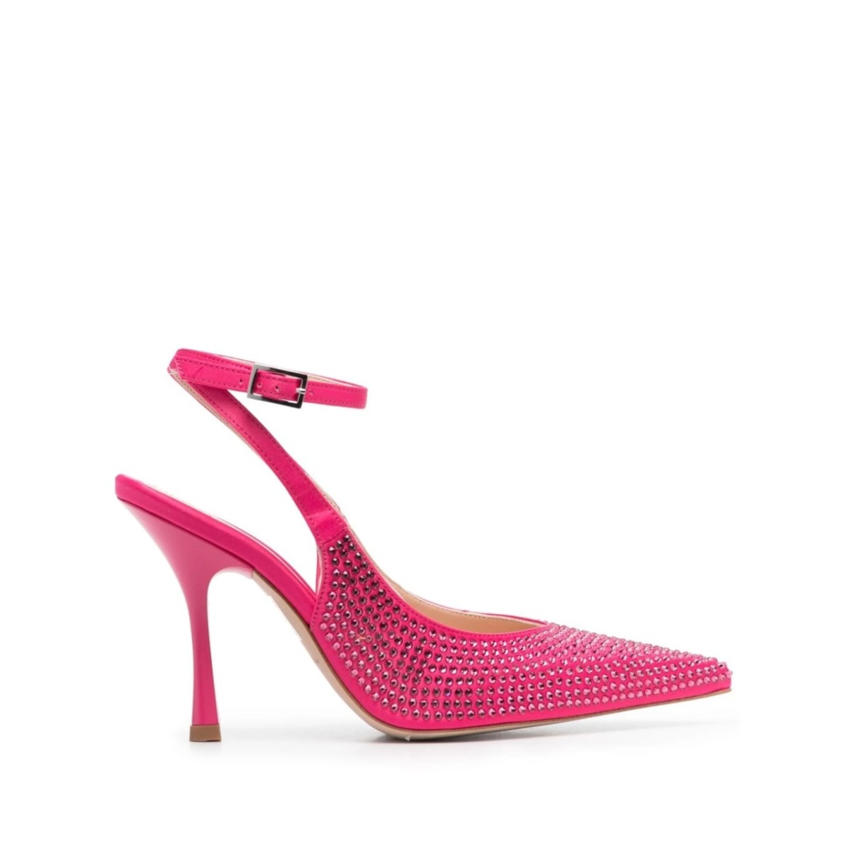 embellished pointed-toe pumps
