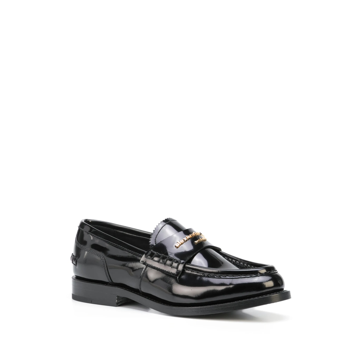 embossed-logo loafers - Img 2