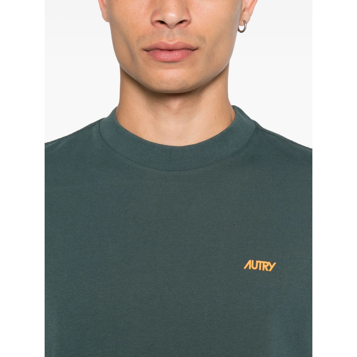 embroidered cotton T-shirt - Img 4