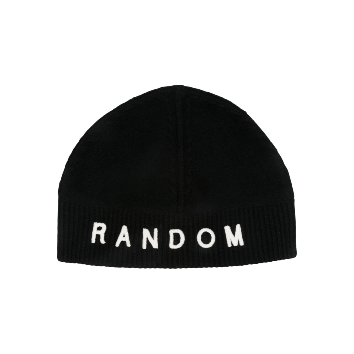 embroidered-logo wool-blend beanie