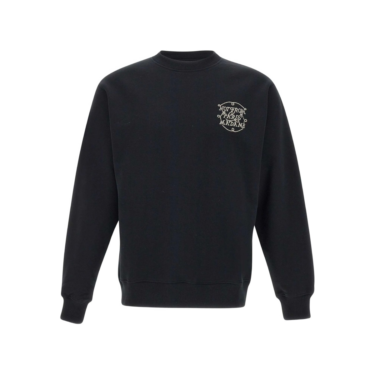 embroidered-motif sweatshirt