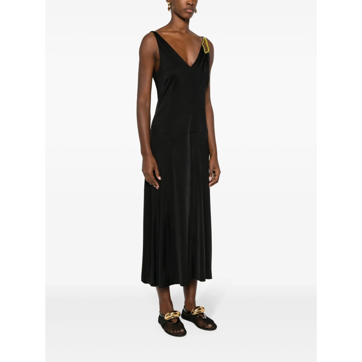 eyelet-detailing dress - Img 3
