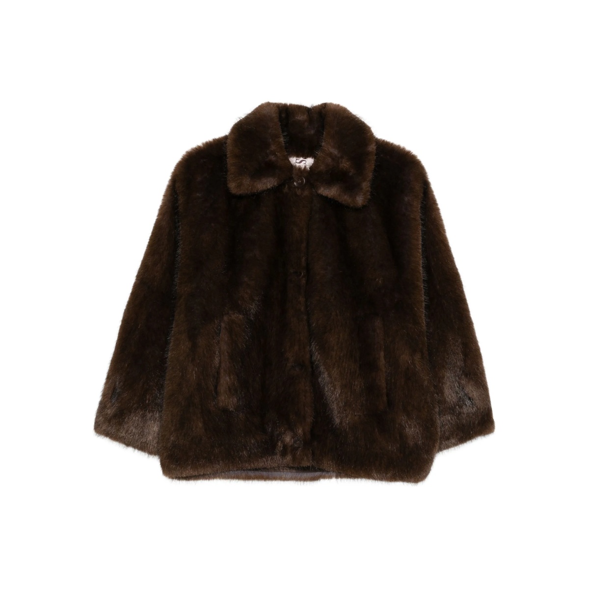 faux-fur collared jacket