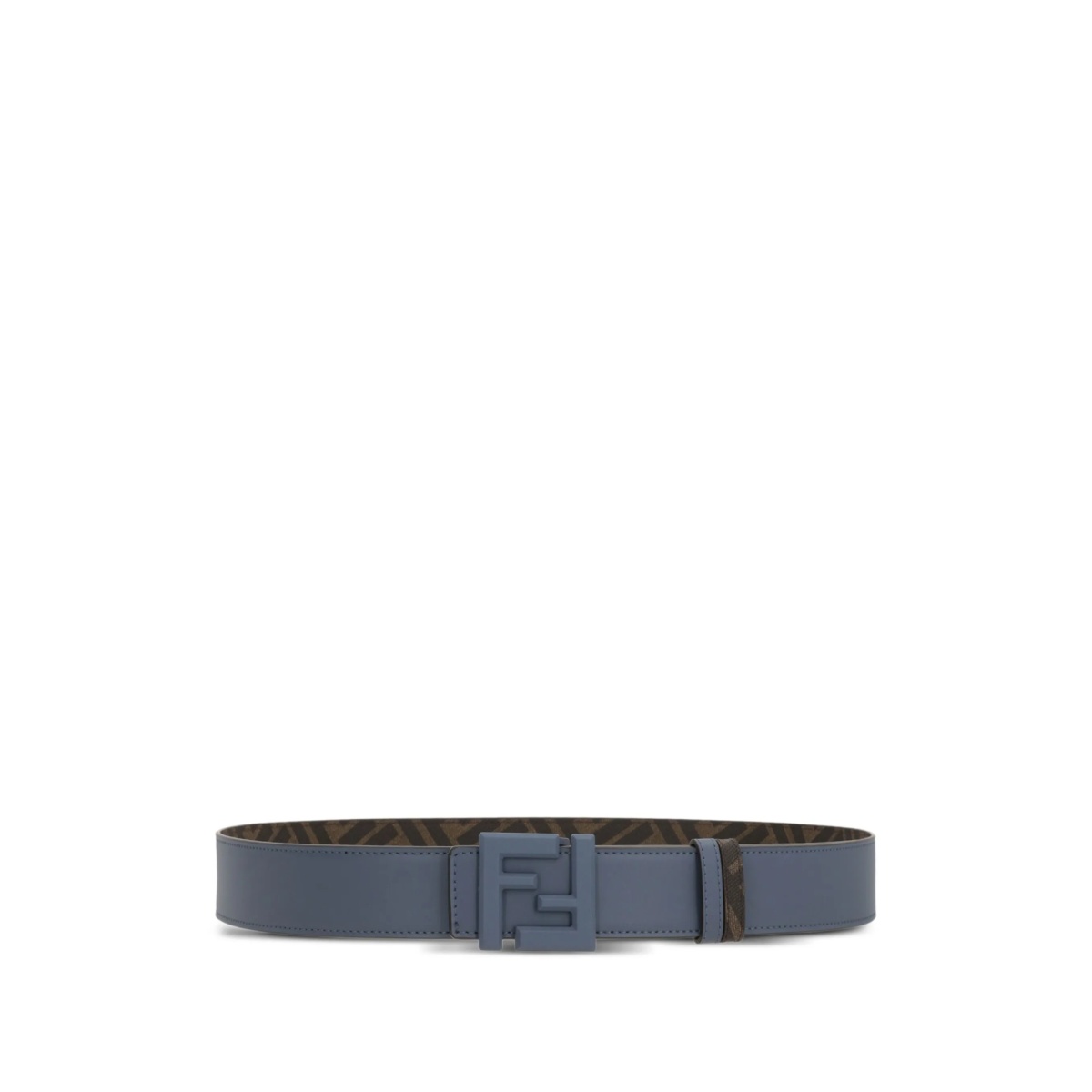 FF-logo leather belt