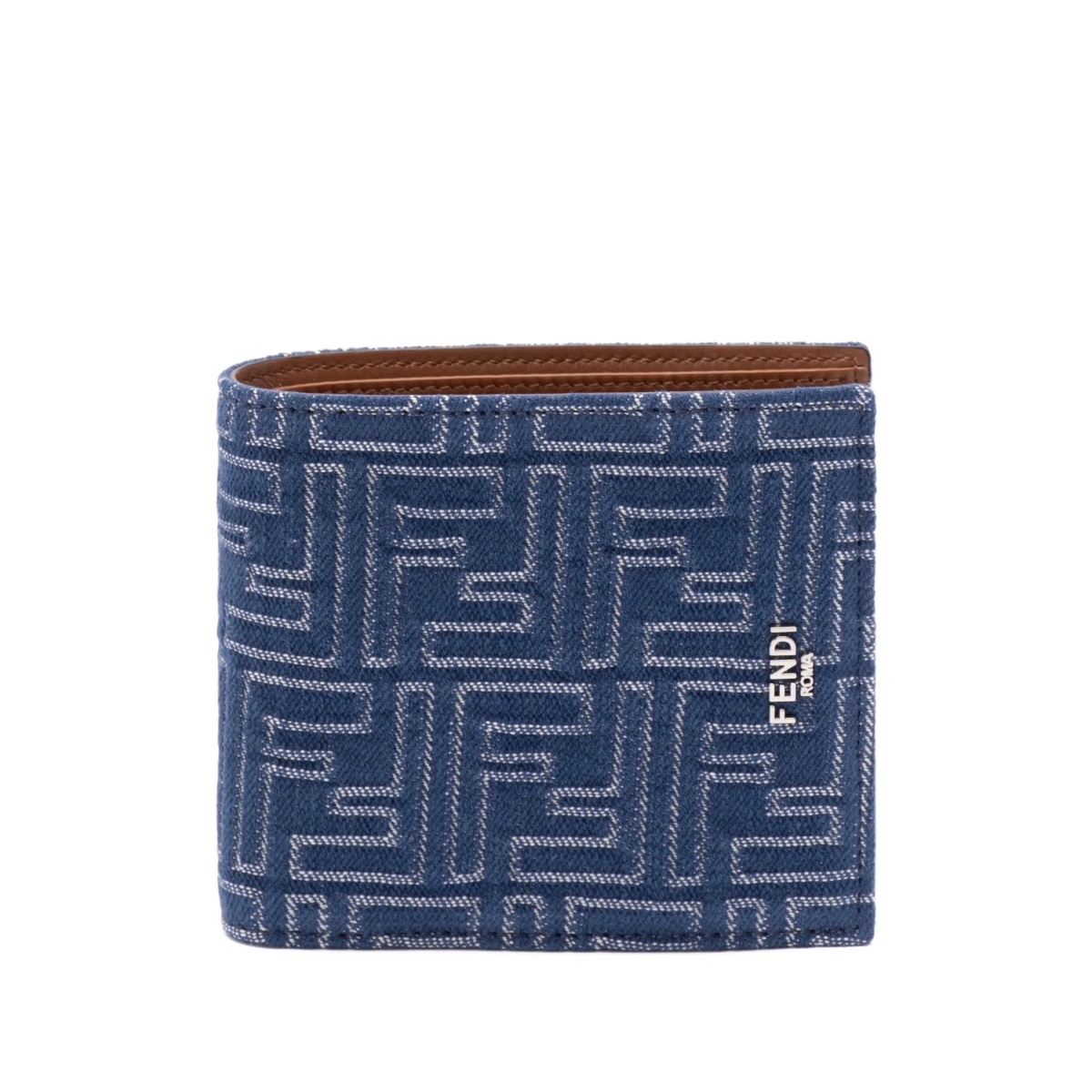 FF-monogram canvas bifold wallet