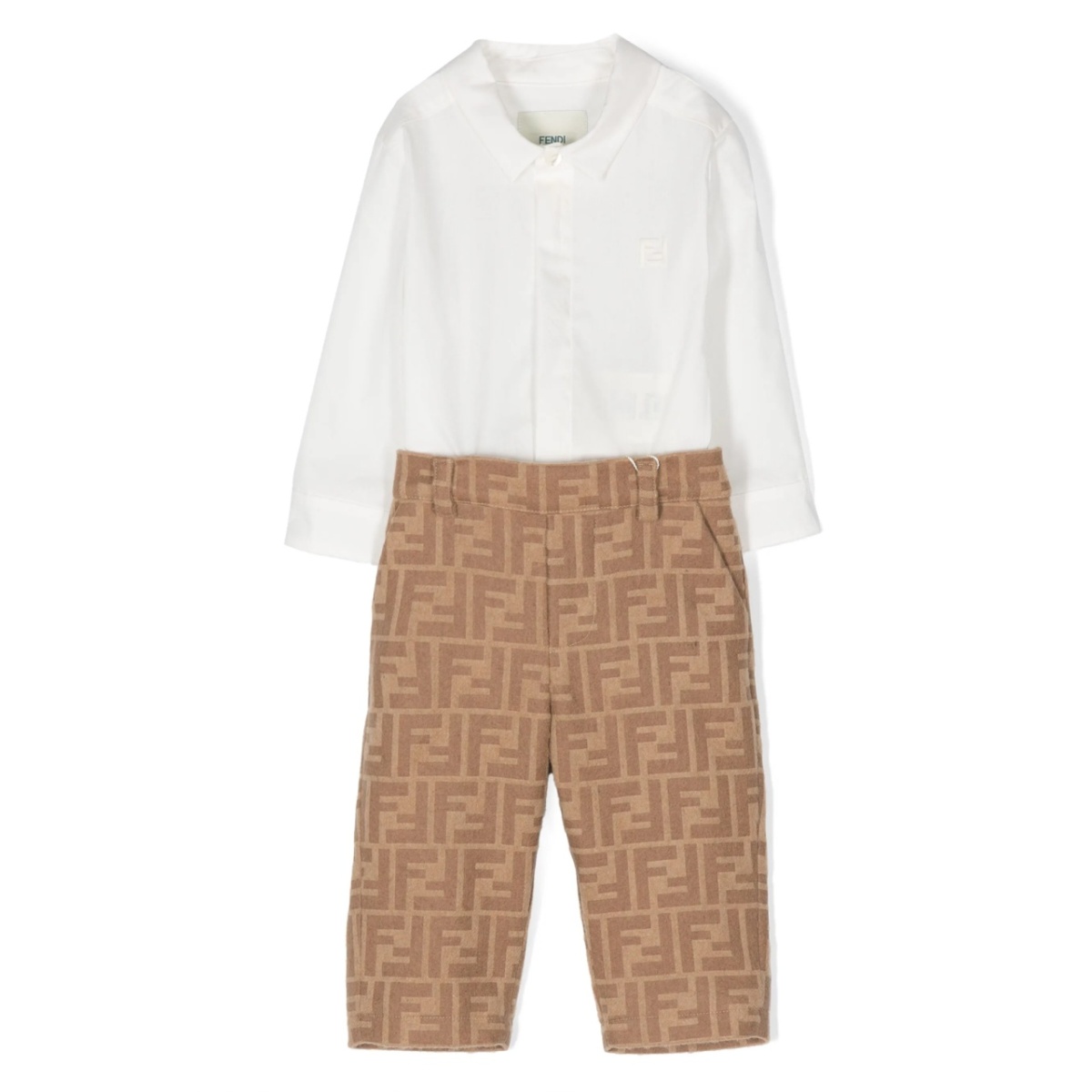 FF-motif trousers set (set of two)