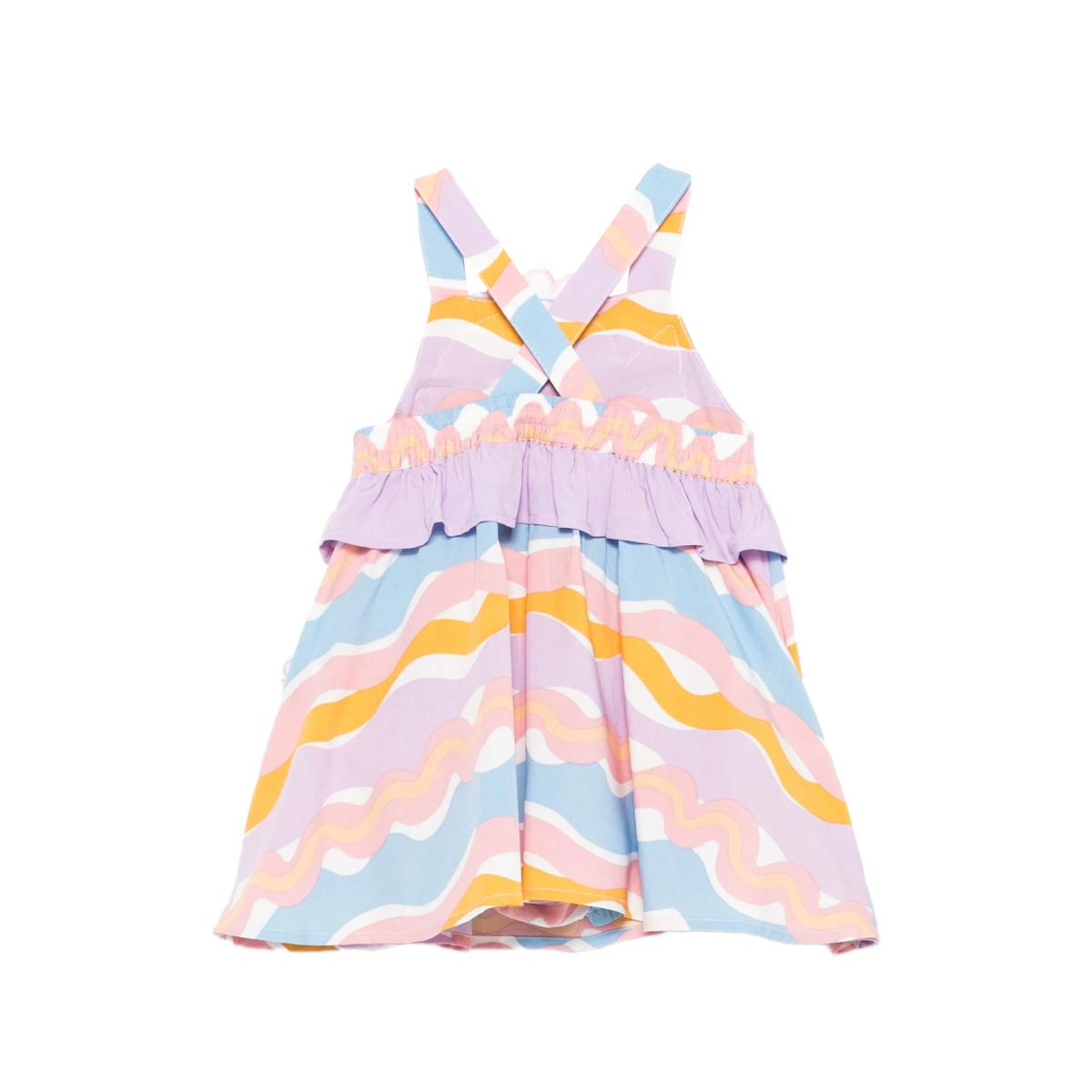 fish appliqué ruffled dress - Img 2