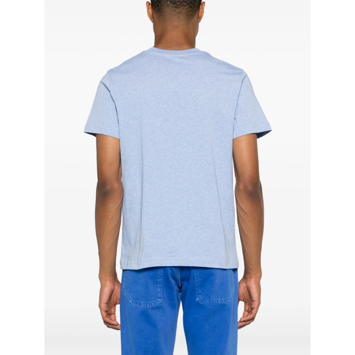 flocked-logo cotton T-shirt - Img 5