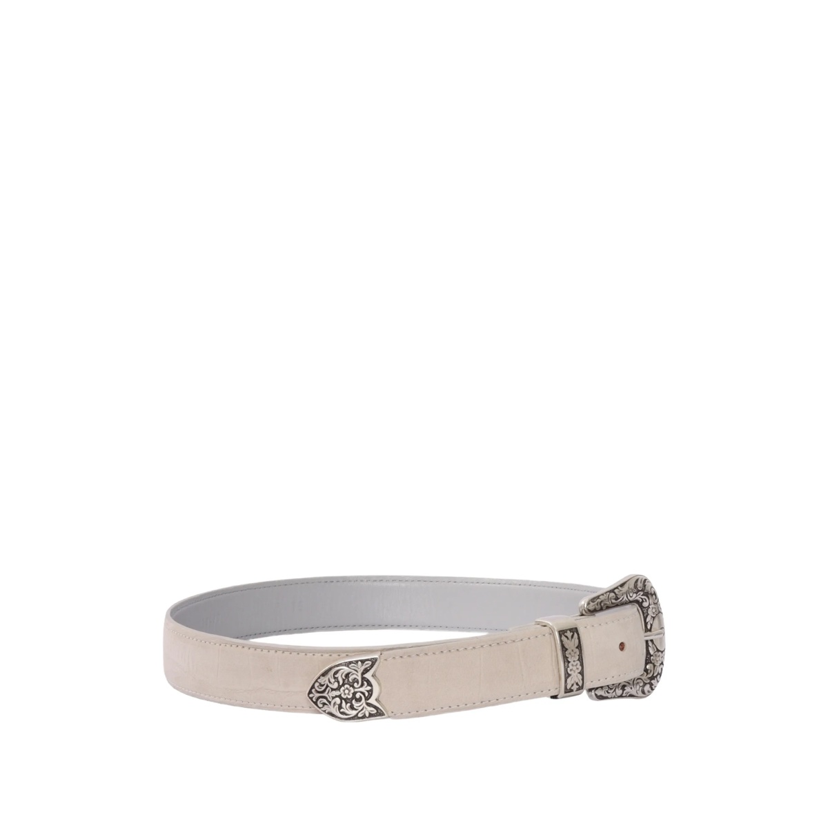 floral embossed belt - Img 2