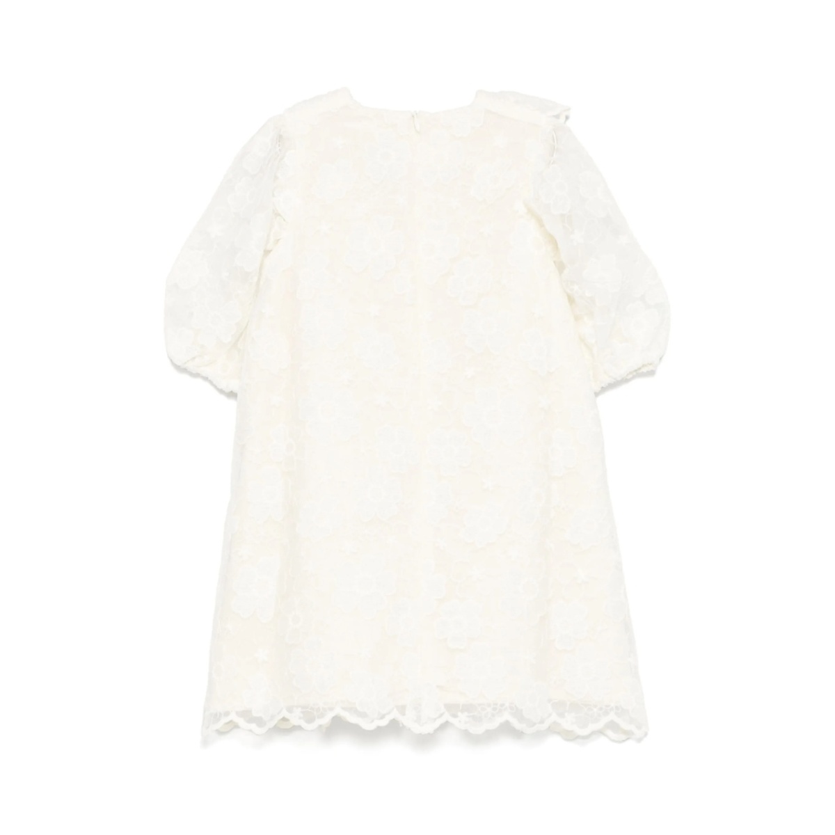 floral-embroidered dress - Img 2