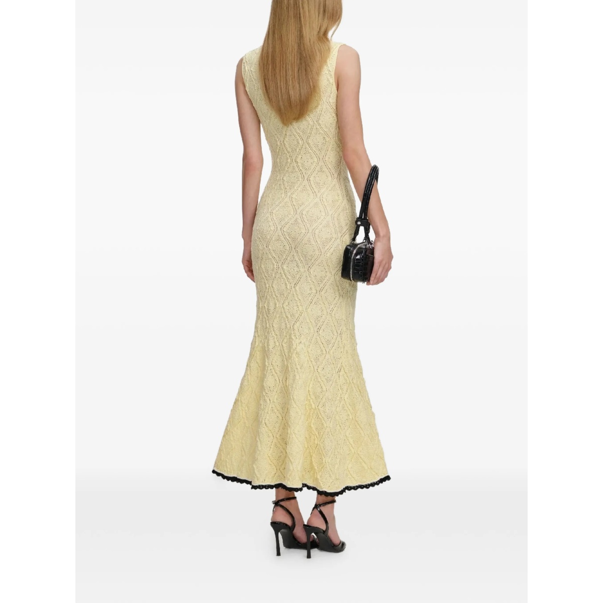 floral embroidery midi dress - Img 3