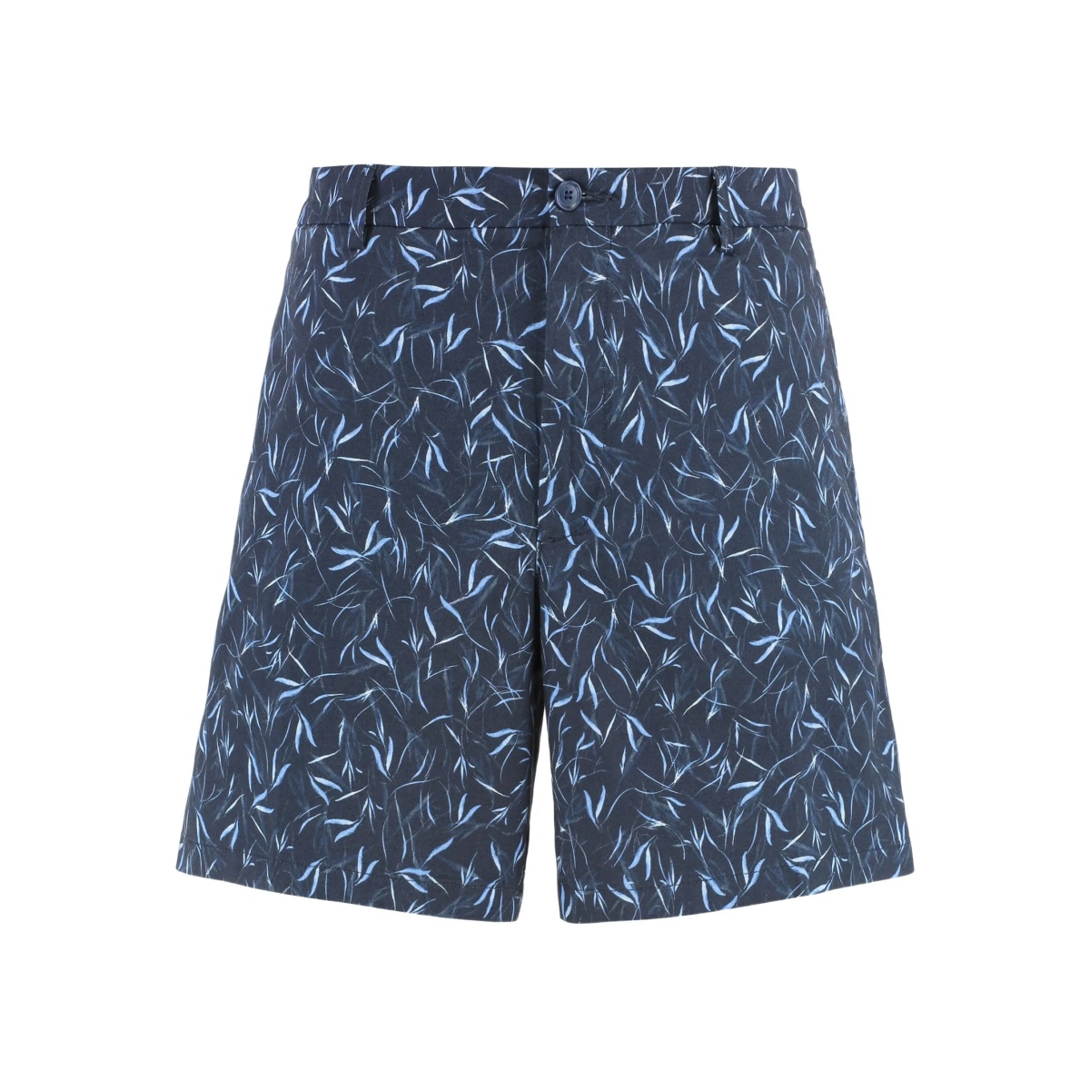 floral-print bermuda shorts
