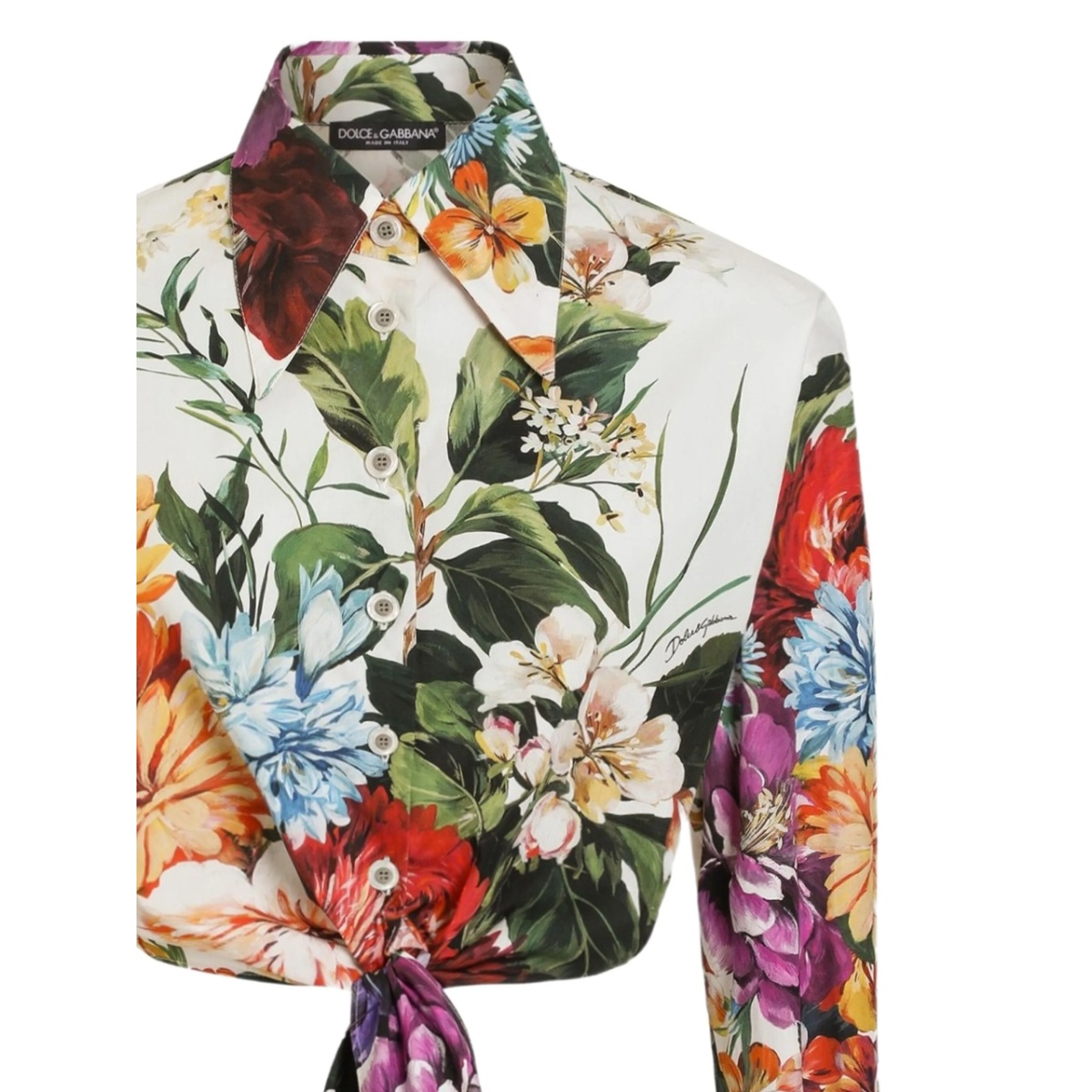 floral-print blouse - Img 2