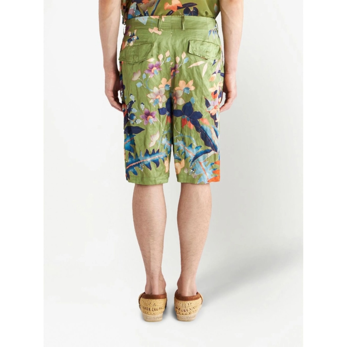 floral-print deck shorts - Img 4