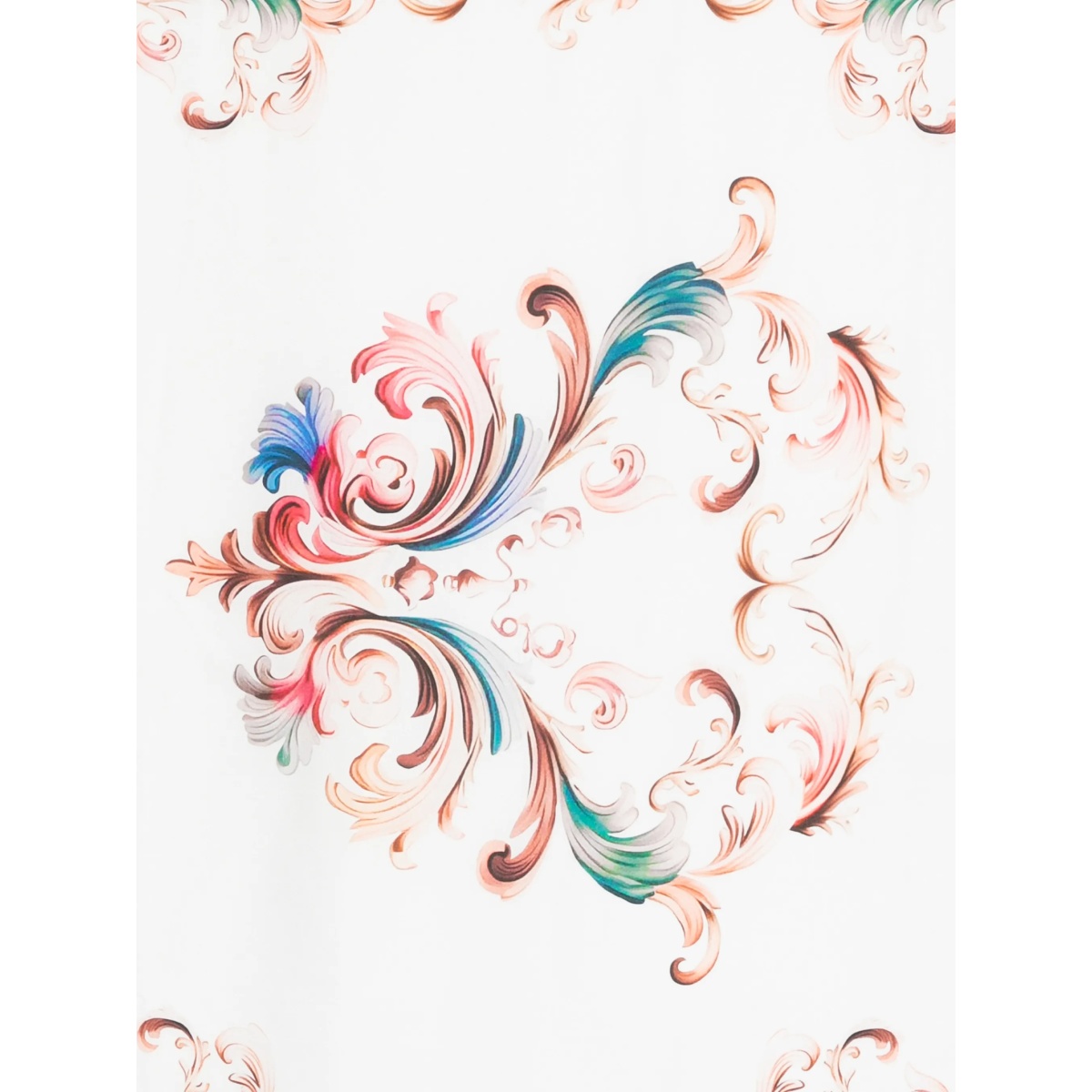 floral-print scarf - Img 2
