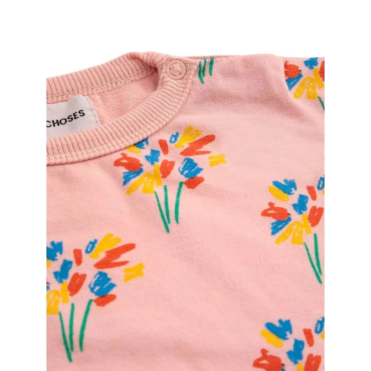 flower-print sweatshirt - Img 2