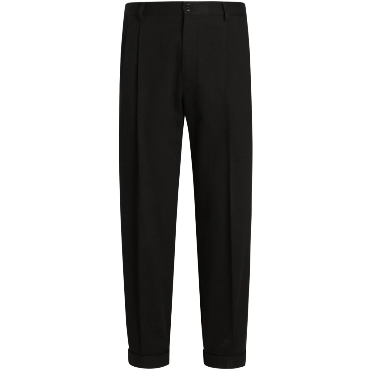 folded-edge trousers