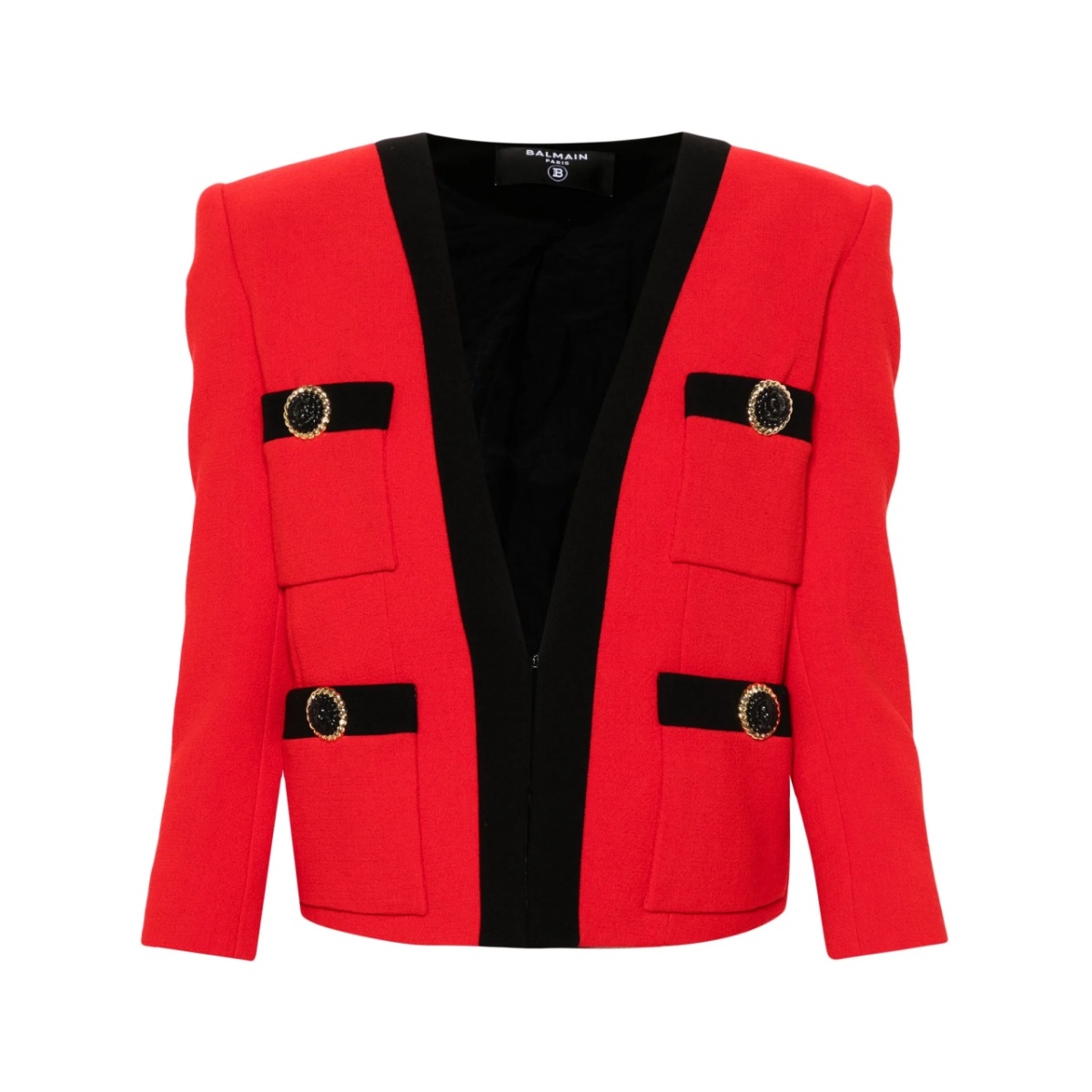 four-pocket wool jacket