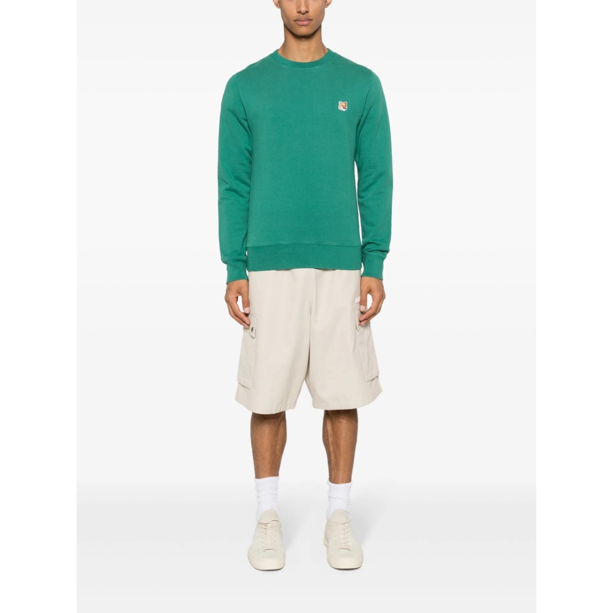 Fox Head-patch sweatshirt - Img 2