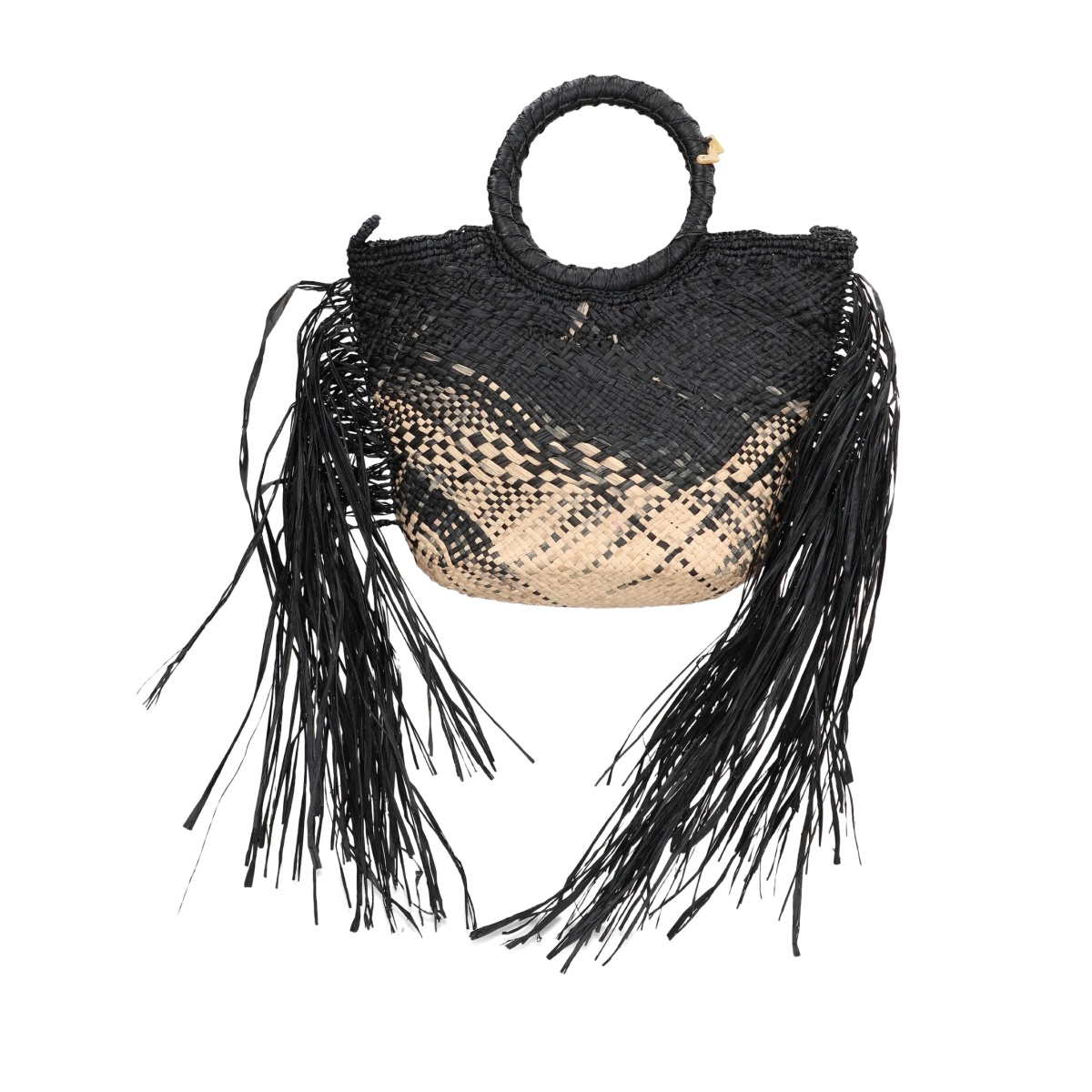 fringe tote bag