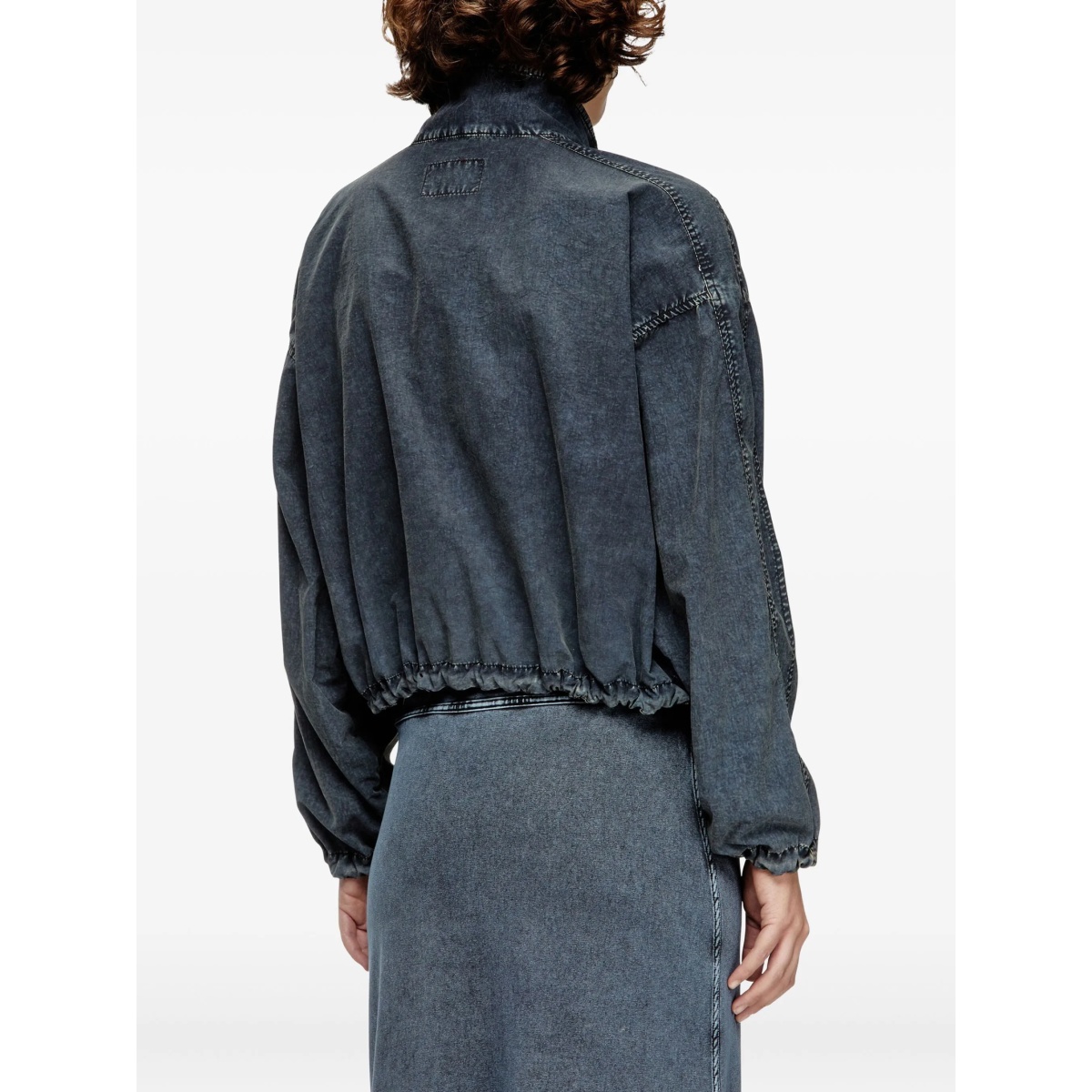 G-Leam-R1 cropped denim jacket - Img 4