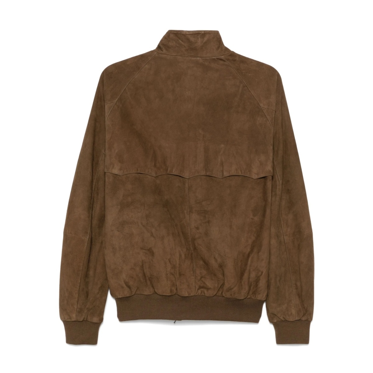 G9 Harrington panelled suede jacket - Img 2