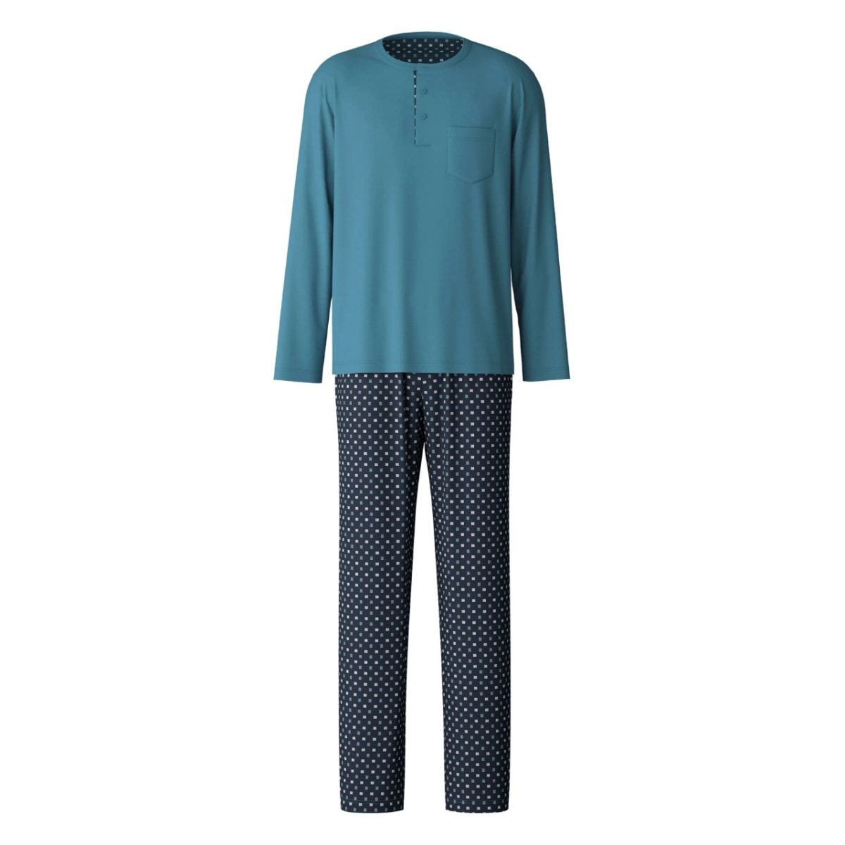 geometric-pattern pajama