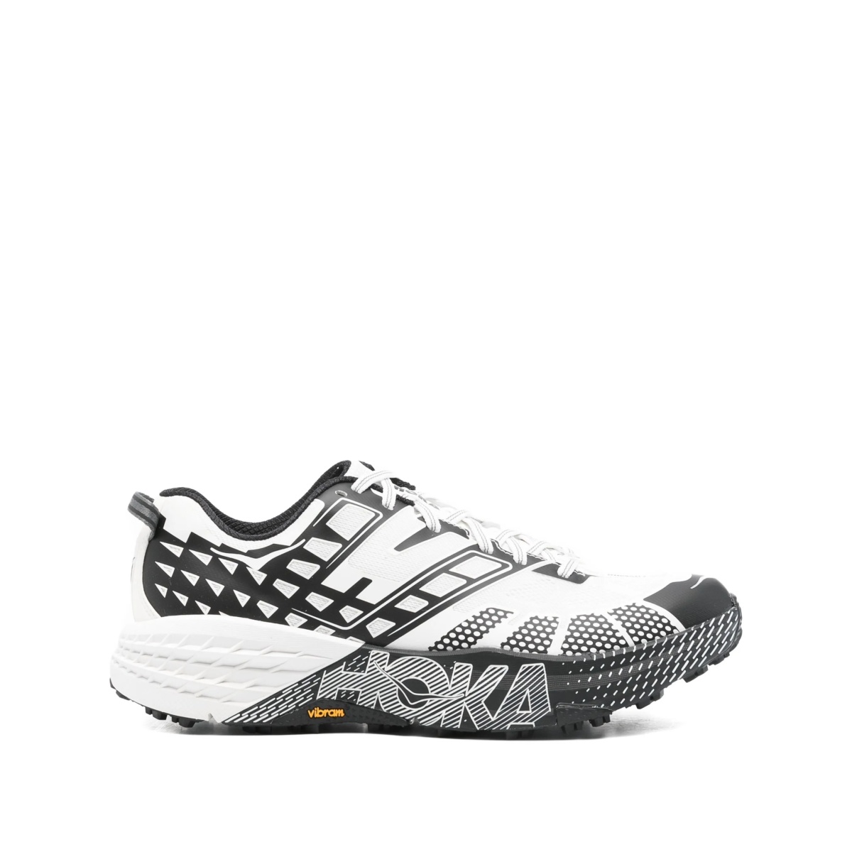 geometric-pattern sneakers