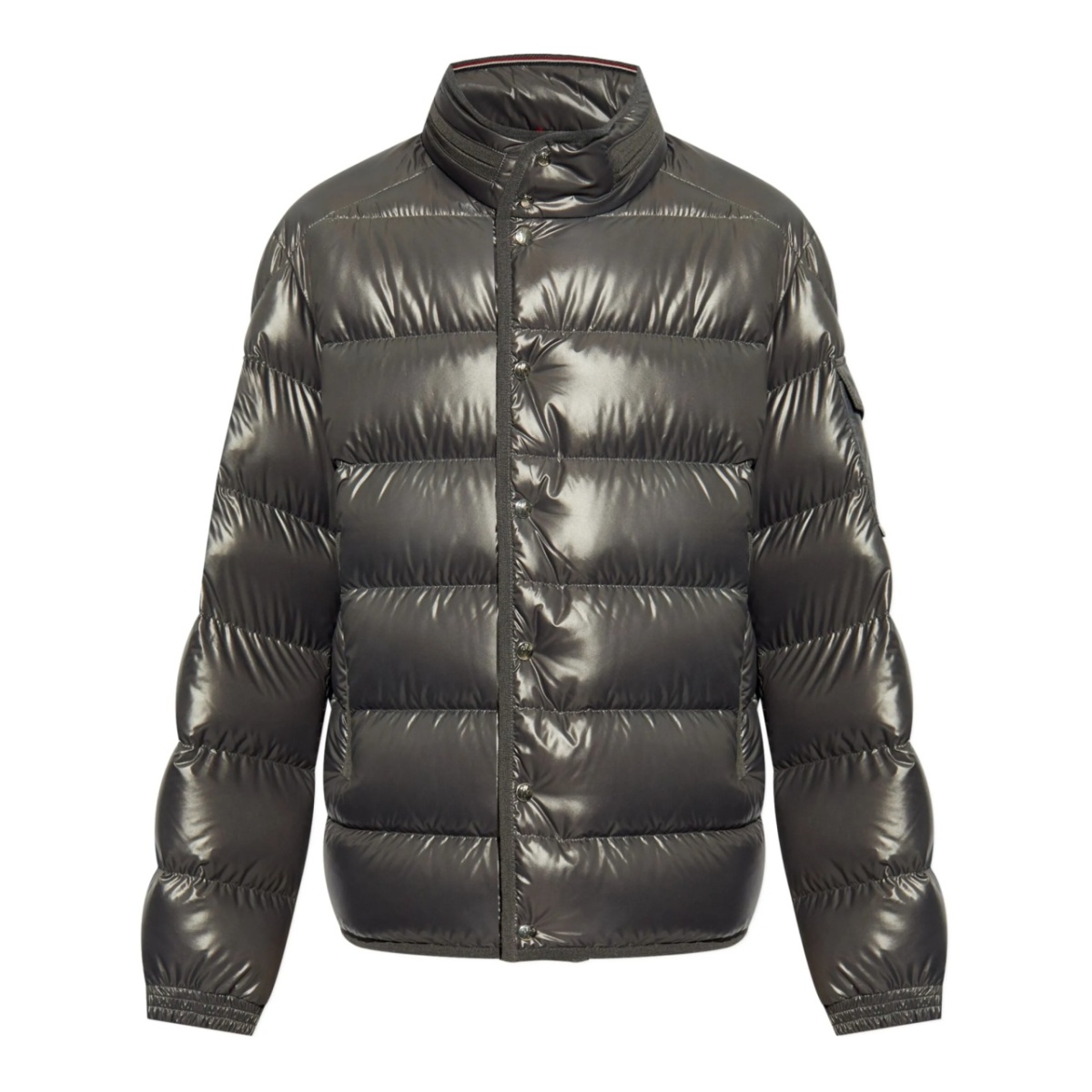 Gourette mock-neck puffer jacket