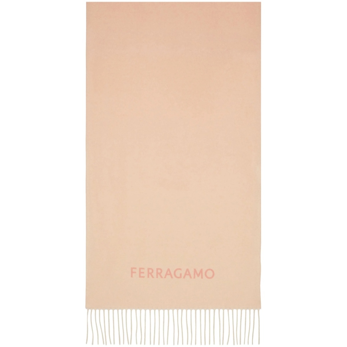 gradient-effect cashmere scarf
