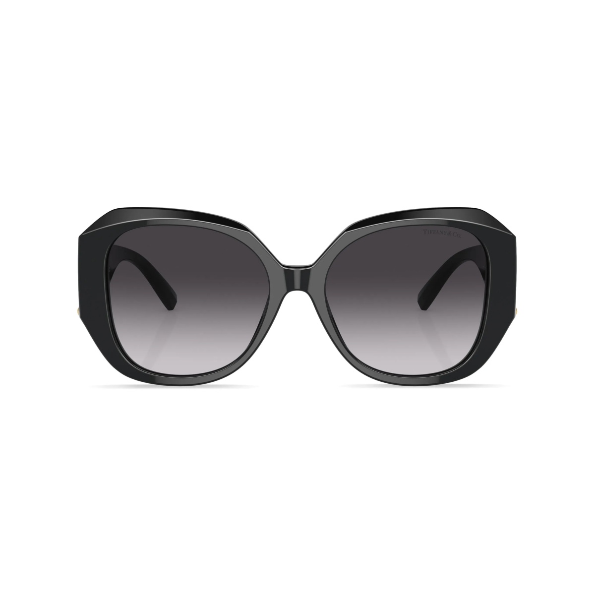 gradient-lenses round-frame sunglasses
