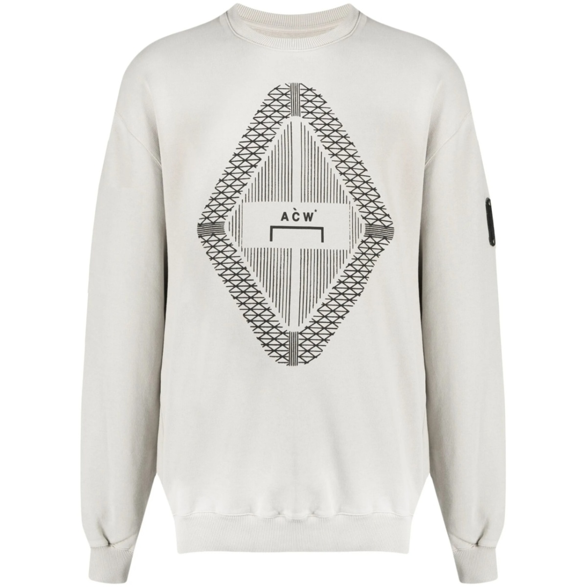 Gradient logo-print sweatshirt