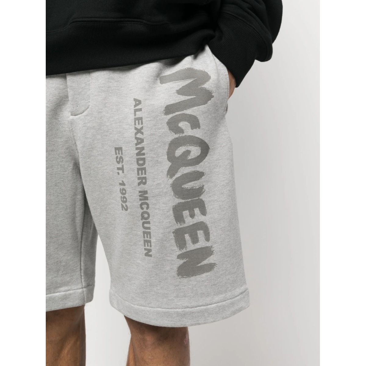 Graffiti-print track shorts - Img 5