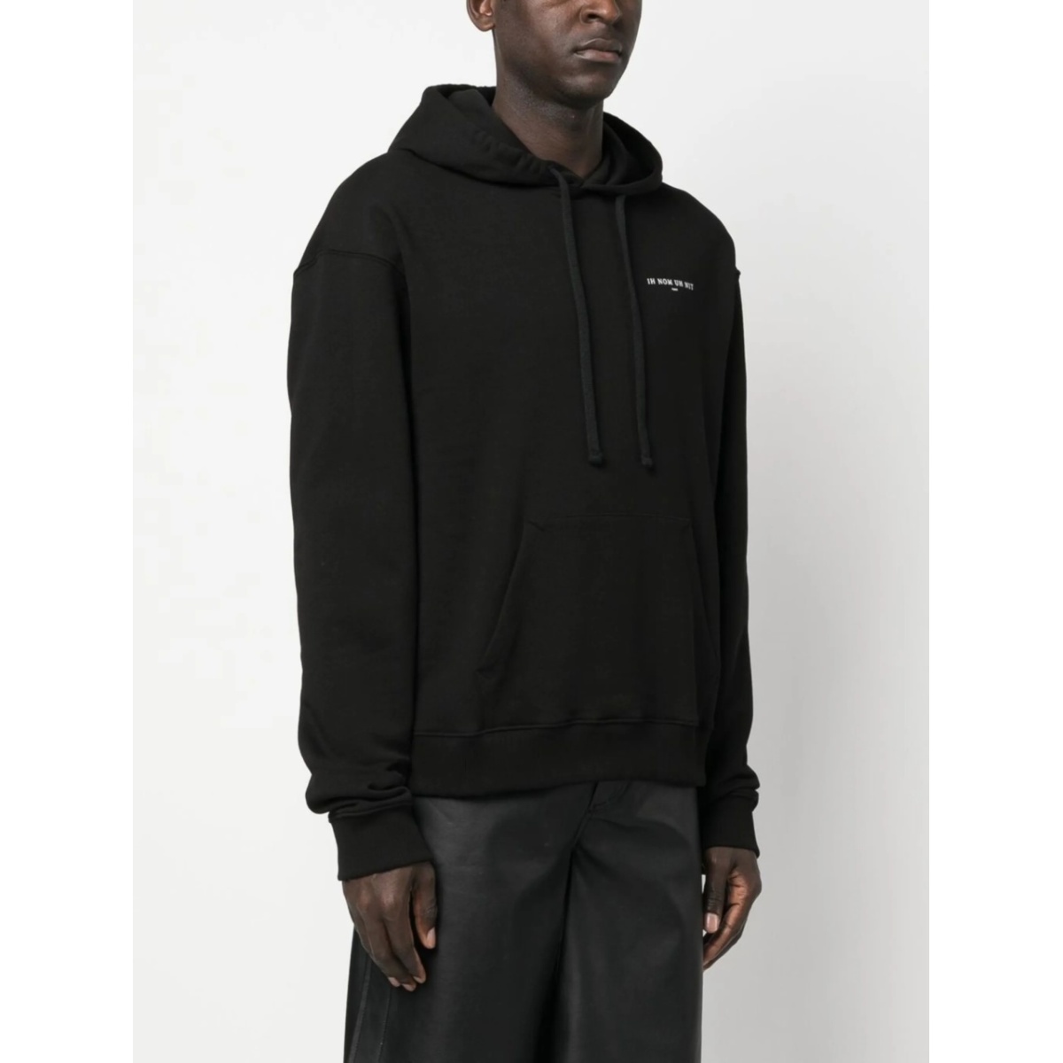 graphic-print cotton hoodie - Img 4