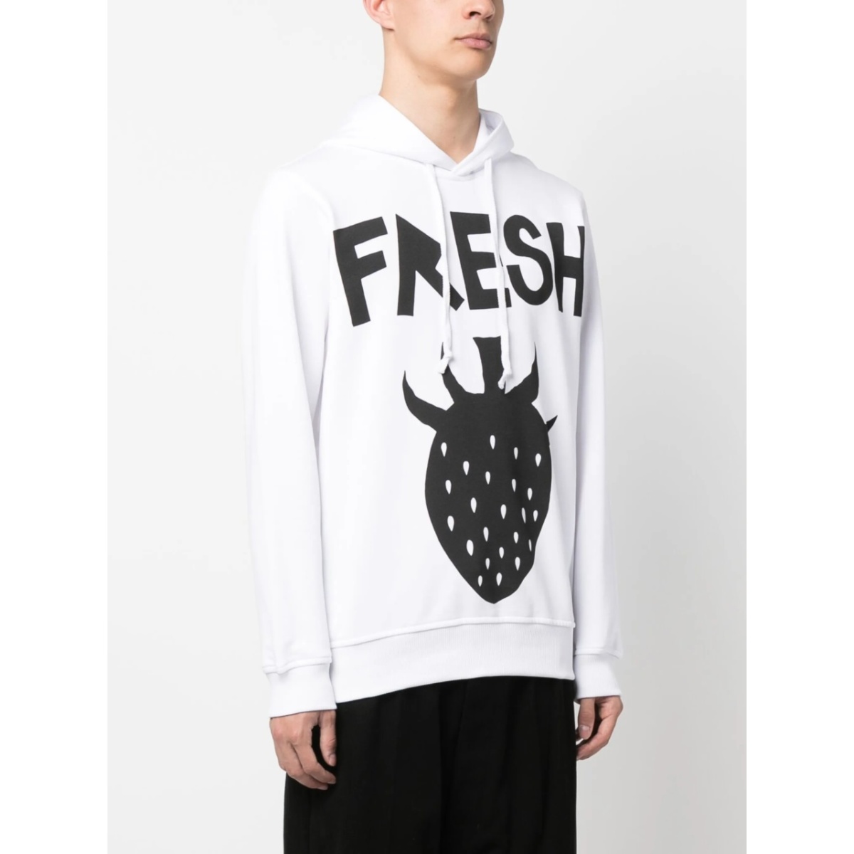 graphic-print drawstring hoodie - Img 3
