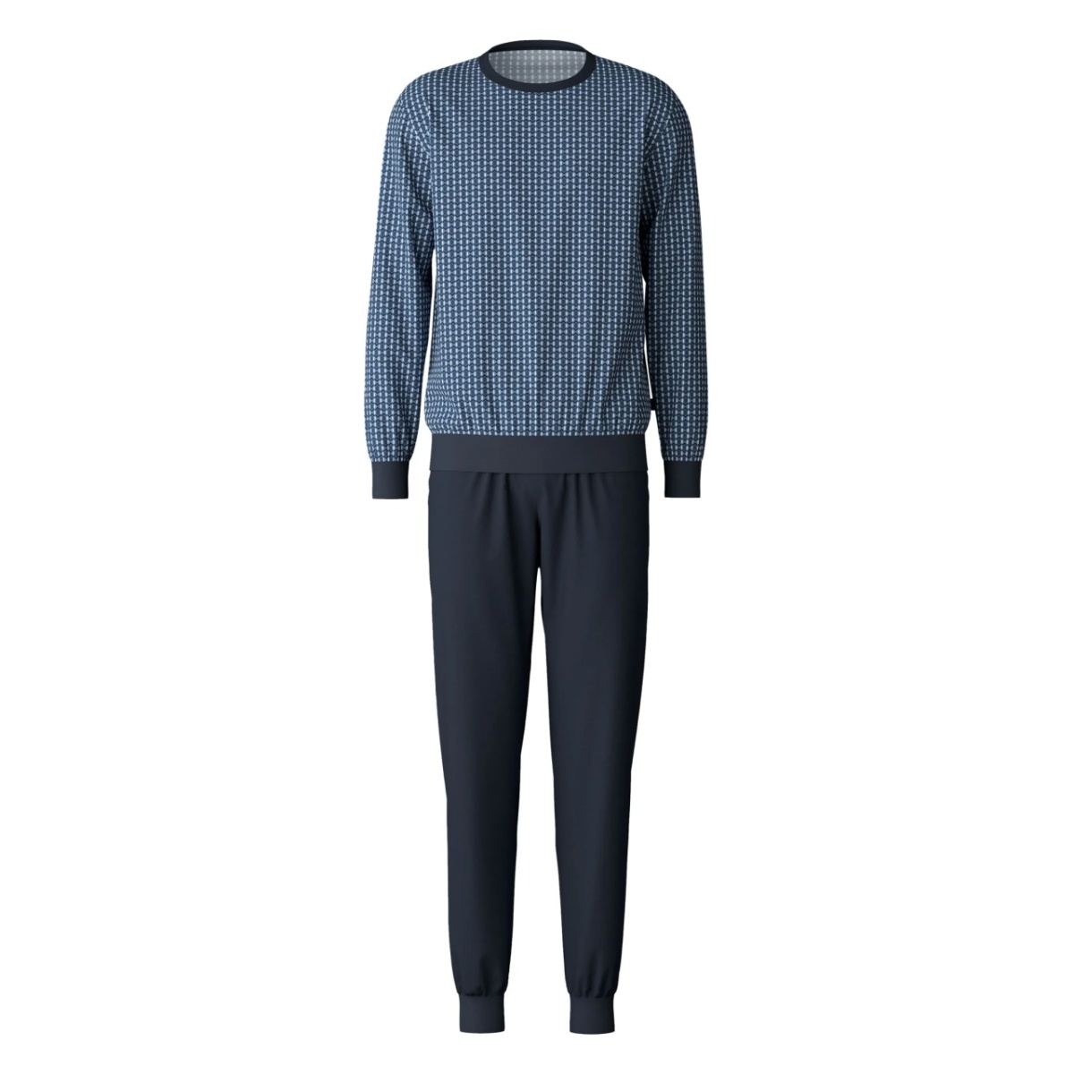graphic-print pajamas