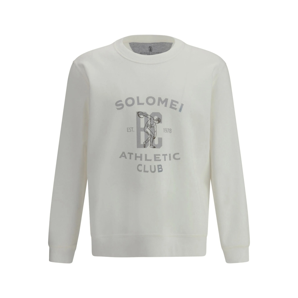 graphic-print sweatshirt