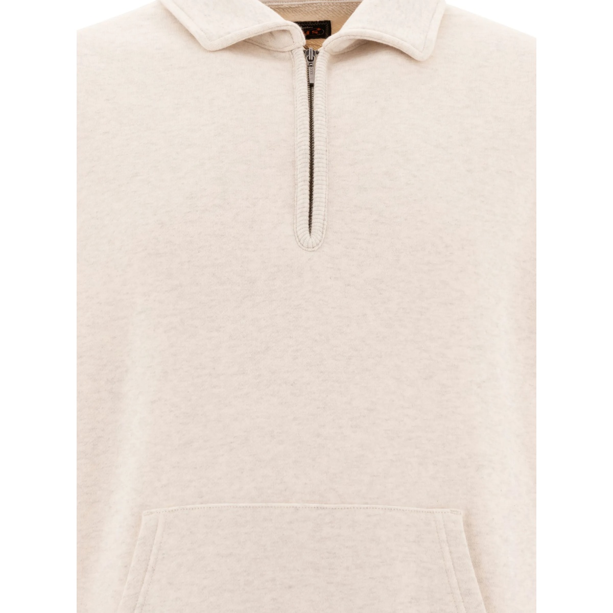 half-zip kangaroo-pocket sweatshirt - Img 2