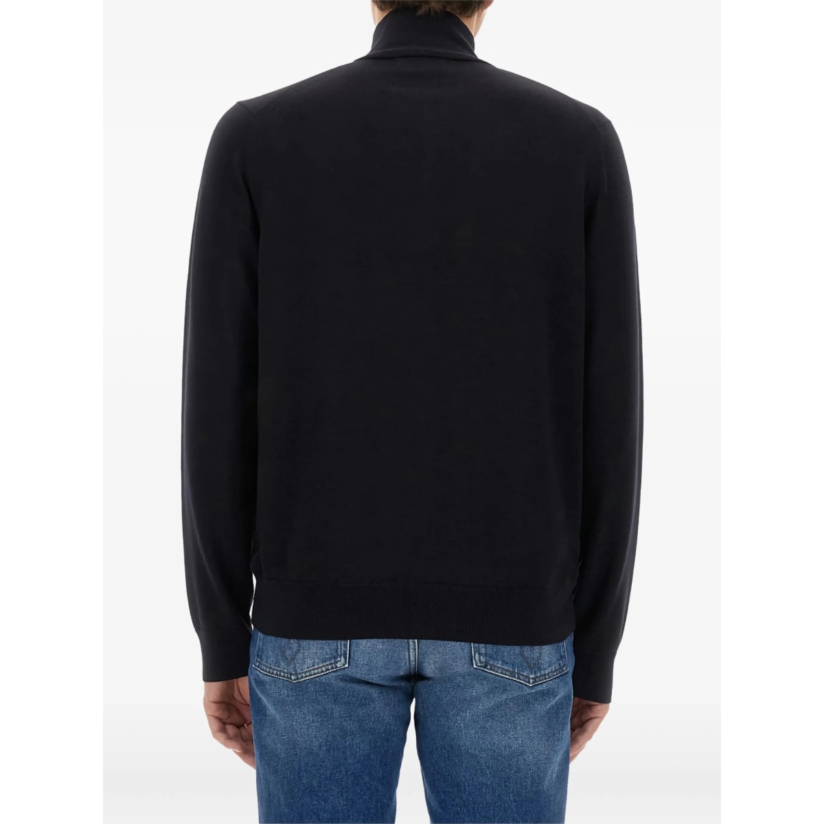 half-zip logo-detail sweater - Img 3