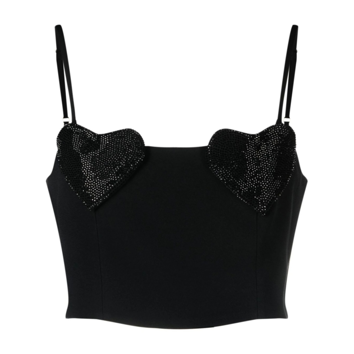 heart-patch crop-top